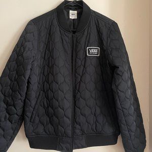 Vans Quilted Bomber Jacket (Women's Size M) LIKE NEW